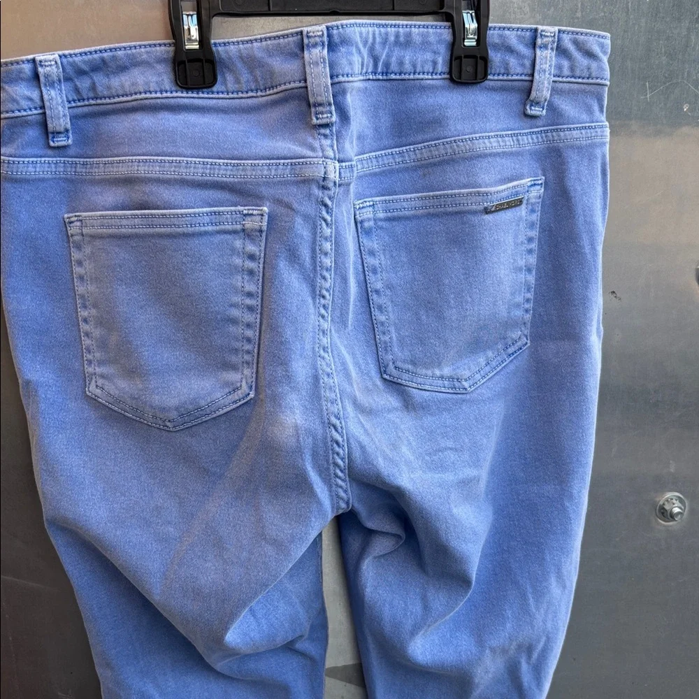 Michael Kors lt. blue, “Izzy cropped skinny jeans, size 10 - Picture 6 of 10